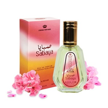 SABAYA WODA PERFUMOWANA DAMSKA KWIATOWA 50 ml AL REHAB ARABSKIE PERFUMY EDP