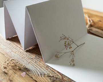 Album jamnik Zdjęcia wklejane Harmonijka karbowany biały