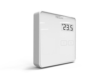 STEROWNIK TERMOSTAT REGULATOR POKOJOWY TECH ST-294V1 BIAŁY PRZEWODOWY