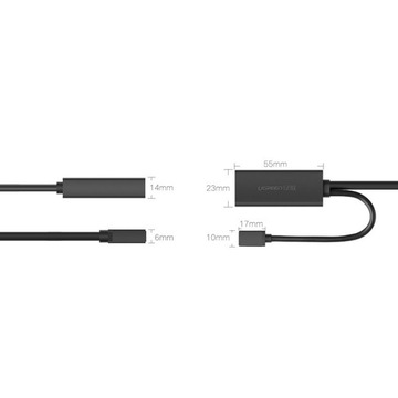 UGREEN KABEL PRZEDŁUŻACZ SZYBKI USB 3.O 10M 5 GBPS