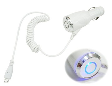 ŁADOWARKA SAMOCHODOWA 12/24V - 2,1A - micro USB