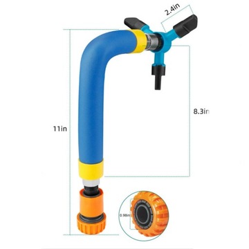koolsoo Trampolina Zraszacz Rozpylacz wody L