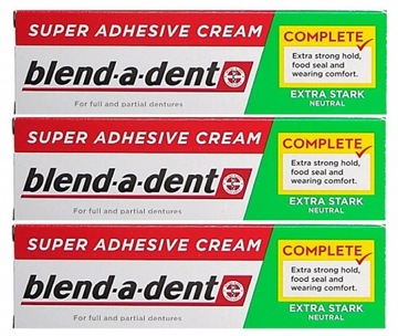 Blend-a-dent Extra Stark 47 g klej do protez