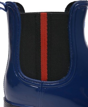 KALOSZE DAMSKIE SZTYBLETY LAMPAS LAK granat red 36