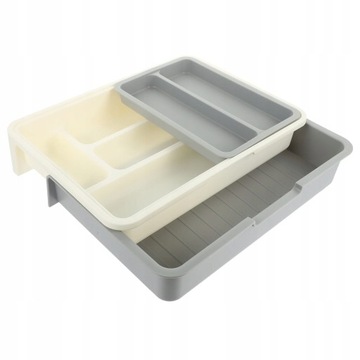 Plastikowy organizer Box Zdejmowana taca na