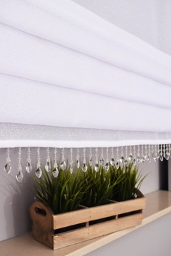 ХРУСТАЛЬНЫЕ БУСИНЫ ДЛЯ ШТОР НА ПЛЯЖАХ 3 СМ.