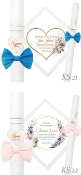 КРЕЩЕННЫЙ ХАЛАТ И СВЕЧА КРЕЩЕННЫЙ ИМЯ эко