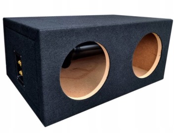 Skříň subwooferu 2x20 cm Mdf Excursion