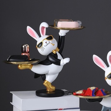 Лоток для хранения фигурок северных кроликов.