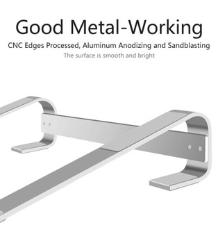 Базовая ручка ноутбука таблетка серебряной подставки