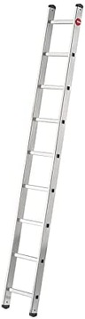 DRABINA PRZYSTAWNA ALUMINIOWA 2,5M WYTRZYMAŁA 1x9
