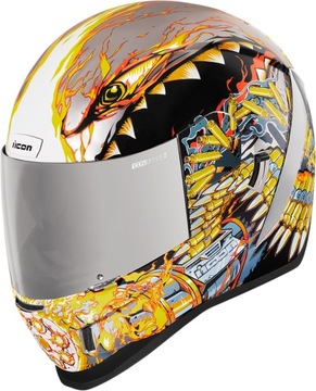 KASK SPORT ICON AIRFORM WARTHOG + SZYBA LUSTRO roz. XXL wys. 24h