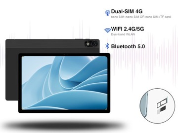 Планшет DOOGEE T10 PLUS 11 дюймов, 20 ГБ/256 ГБ, 8250 мАч, Android 13 SIM, 5G, WIFI, GPS