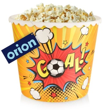 Pojemnik NA PRZEKĄSKI popcorn chipsy pudełko miska
