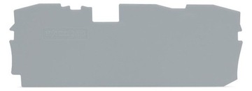 WAGO 2010-1391 End and intermediate plate, 1 mm