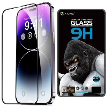 MATOWE SZKŁO HARTOWANE X-ONE DO IPHONE 14 PRO