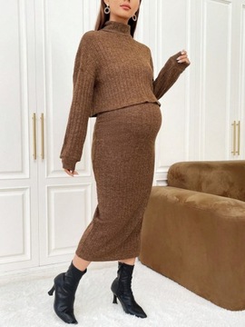 SHEIN КОМПЛЕКТ СВИТЕРА И ЮБКИ ДЛЯ МАТЕРИАЛОВ L 855