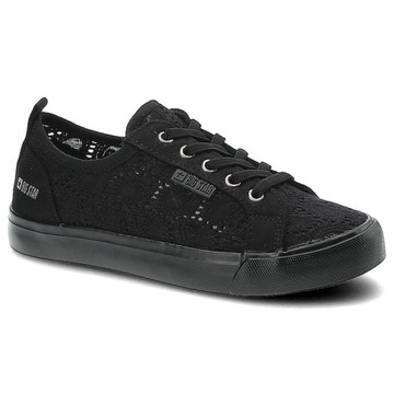 Czarne Trampki Big Star Dziecięce Stylowe Buty