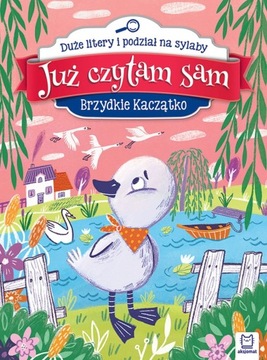 JUŻ CZYTAM SAM Brzydkie Kaczątko Duże litery Sylaby