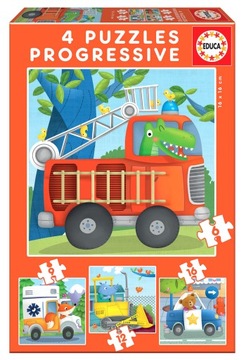 Educa Puzzle 6 9 12 16 Patrol ratunkowy