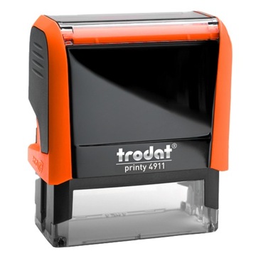 TRODAT STAMP 4911 ДЛЯ 4-СТРООЧНОГО ДИЗАЙНА КОРПОРАТИВНОГО ЛИЧНОГО ОФИСА + ЛАСТИК