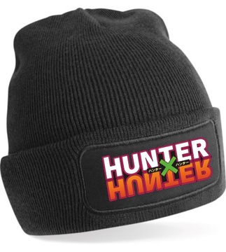 Czapka Zimowa Hunter X Hunter Czarna Ciepła HX01