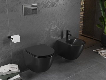 ПОДВЕСНОЙ УНИТАЗ MEXEN LENA БЕЗ ОПРАВЫ ЧЕРНЫЙ МАТОВЫЙ