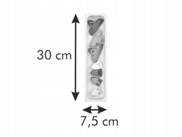 КОНТЕЙНЕР TESCOMA FLEXISPACE ДЛЯ ЯЩИКА 29,6x7,4см