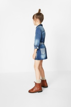 СИНЯЯ ДЖИНСОВАЯ ЮБКА DESIGUAL (5-6L)