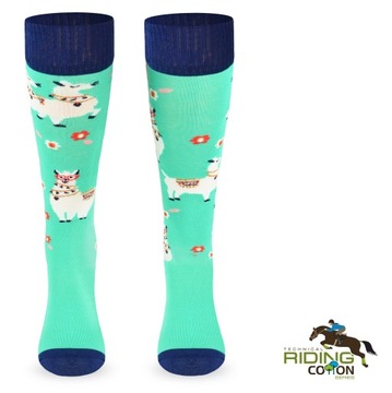 Хлопковые носки LAMY для верховой езды