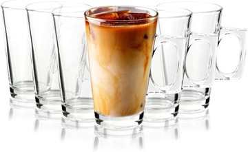 Szklanki do Latte herbaty Dolce Gusto 240 ml 6 szt.