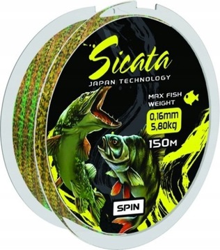 Żyłka 3D Mistrall Sicata Spin 150m 0,20 mm