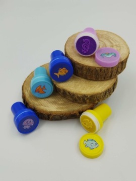 НАБОР МАРОК ДЛЯ ДЕТЕЙ, КРУГЛЫЕ МАРКИ, НАБОР ИЗ 26 ШТ. ДЛЯ ИГРЫ