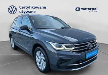 Volkswagen Tiguan II SUV Plug-in 1.4 TSI e-HYBRID 245KM 2022 Volkswagen Tiguan eHybrid Elegance Pakiety, GTE, Masaze, Matrix, ACC, Dig, zdjęcie 14