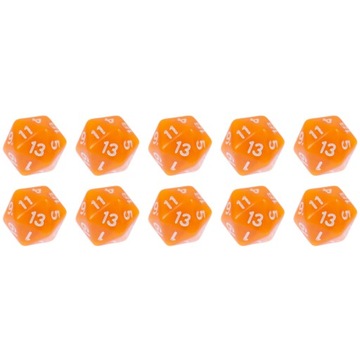 ZESTAW 10 KOSTEK K20 RPG STRZEŻ SIĘ SITHÓW KOŚĆ DWUDZIESTOŚCIENNA