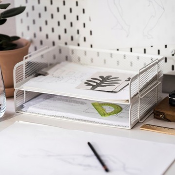 ДРОНЬОНС Поднос для писем - белый