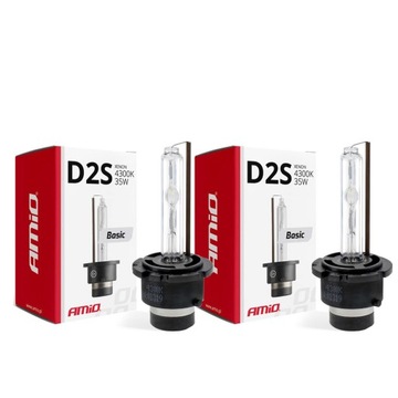 ŻARNIK D2S XENON AMIO 4300K DAY WHITE x2 SZTUKI