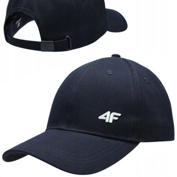 CZAPKA Z DASZKIEM MĘSKA DAMSKA 4F BEJSBOLÓWKA SPORTOWA NA CO DZIEŃ WIOSENNA