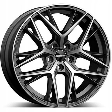 GMP LUNICA 9X19 5X110 ET34/65.1 SZARY/POLER