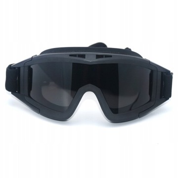 Gogle ochronne ASG100 czarny