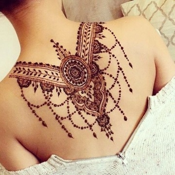 Хна GOLECHA для тату КОРИЧНЕВАЯ Маррон в тюбике MEHANDI 25г Оригинал