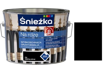 ŚNIEŻKA EMALIA NA RDZĘ CZARNY PÓŁMAT R19 2.5L