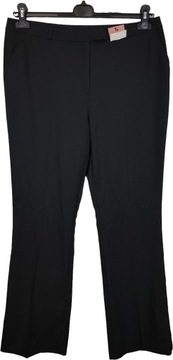 TU Eleganckie CZARNE SPODNIE w KANT Nowe 40-42