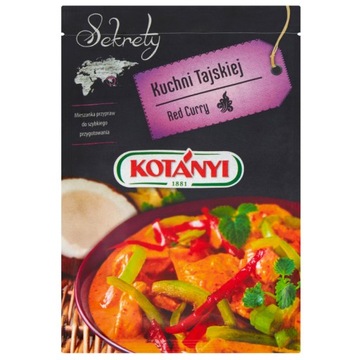 Kotanyi Sekrety Kuchni Tajskiej - Red Curry 20g