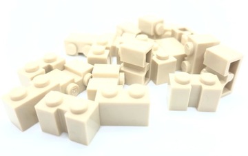 Lego 4216 Brick 1x2 with grove Tan 20szt. Nowe