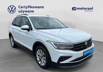 Volkswagen Tiguan II SUV Facelifting 1.5 TSI 150KM 2022 Volkswagen Tiguan Life, ACC, Kamera cofania, Bezwypadkowy, Salon PL, 1 wl., zdjęcie 14