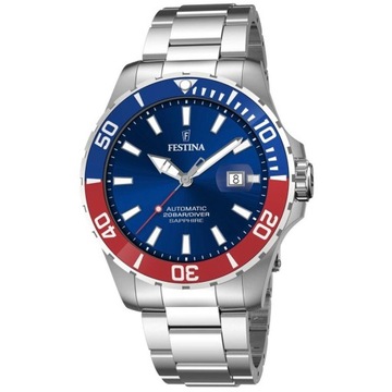 Zegarek Męski Festina F20531-5 srebrny bransoleta