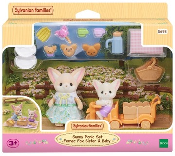 Sylvanian Families Liski Pustynne na Pikniku 5698