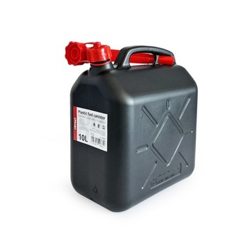 Kanister plastikowy, czarny 10L