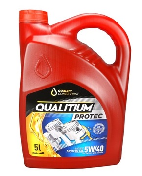 OLEJ SYNTETYCZNY QUALITIUM PROTEC 5W40 A3/B4 5L